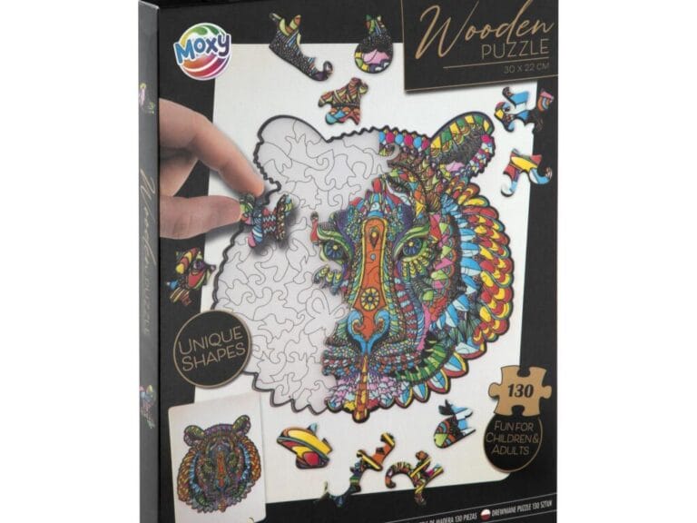 Houten Puzzel Tijger 130 Stukjes