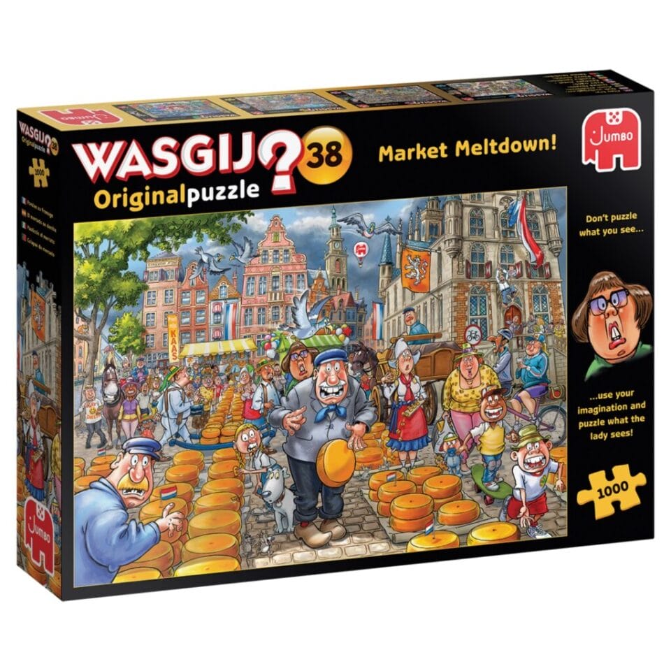 Jumbo Puzzel Wasgij Original 38 Kaasalarm 1000 Stukjes