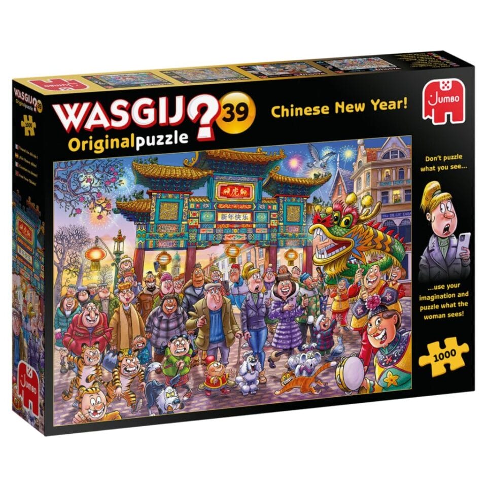 Jumbo Puzzel Wasgij Original 39 Chinese New Year! 1000 Stukjes