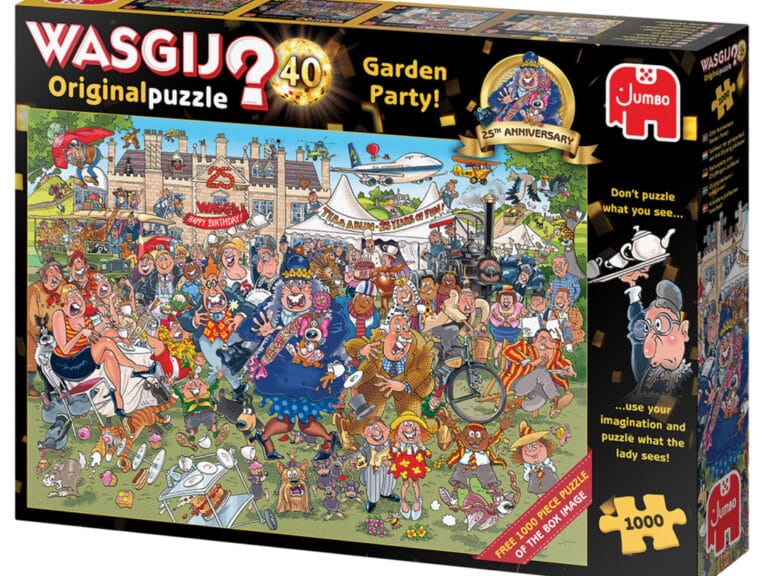 Jumbo Puzzel Wasgij Original 40 Garden Party 2x1000 Stukjes