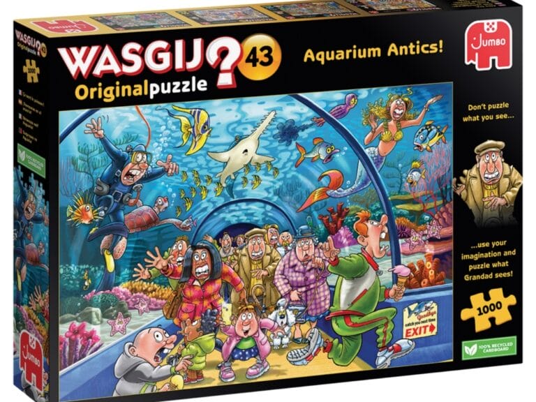 Jumbo Puzzel Wasgij Original 43 Aquarium Antics! 1000 Stukjes