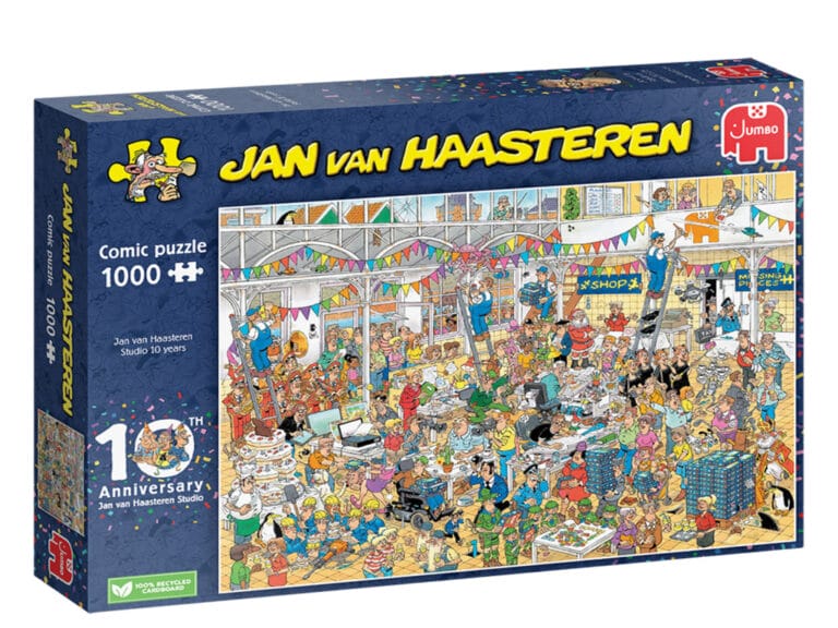 Jumbo Jan Van Haasteren Puzzel 10 Years 1000 Stukjes