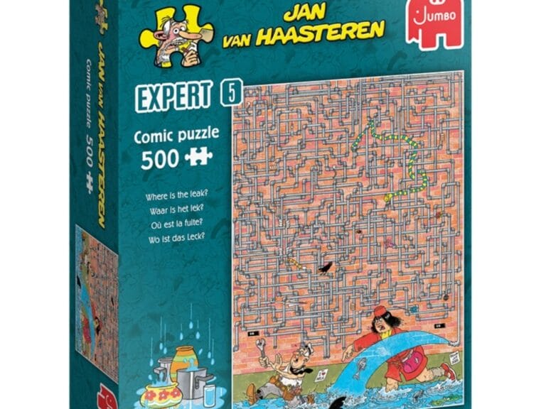 Jumbo Puzzel Jan Van Haasteren Expert 5 Waar Is Het Lek? 500 Stukjes