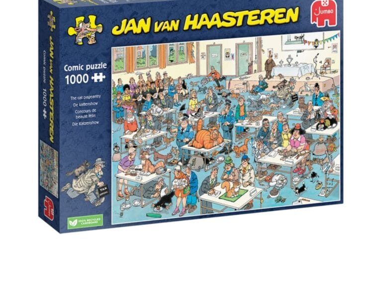 Jumbo Jan Van Haasteren Puzzel De Kattenshow 1000 Stukjes