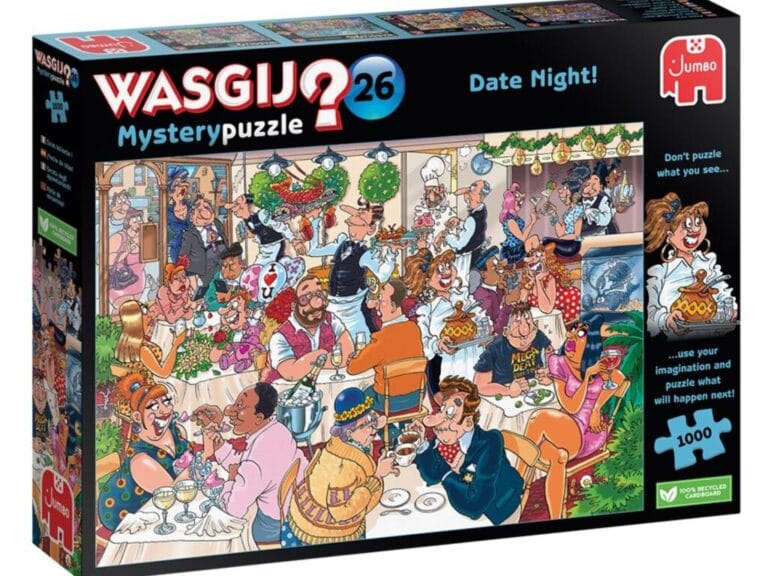 Jumbo Puzzel Wasgij Retro Mystery 26 Date Night 1000 Stukjes