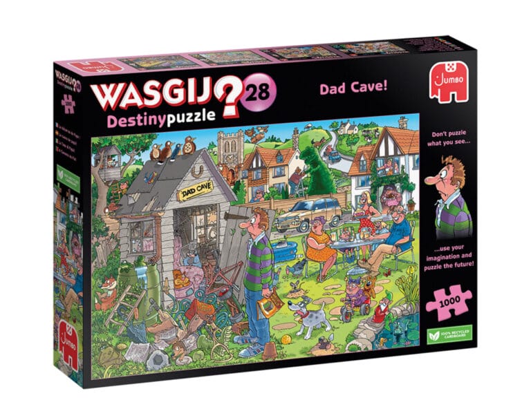 Jumbo Puzzel Wasgij 28 Dad Cave! 1000 Stukjes