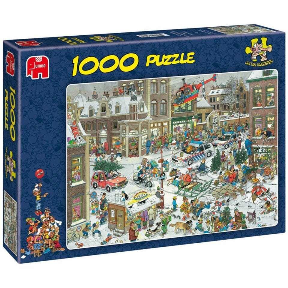 Jumbo Puzzel Jan Van Haasteren Kerstmis 1000 Stukjes