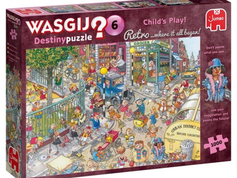 Jumbo Puzzel Wasgij Retro Destiny 6 Childs Play! 1000 Stukjes