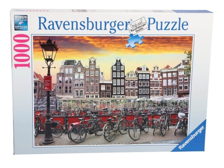 Ravensburger Puzzel Amsterdam Fietsenstalling 1000 Stukjes