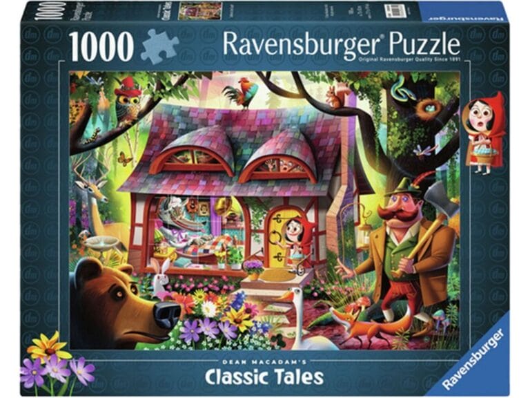 Ravensburger Puzzel Roodkapje en de Wolf 1000 Stukjes