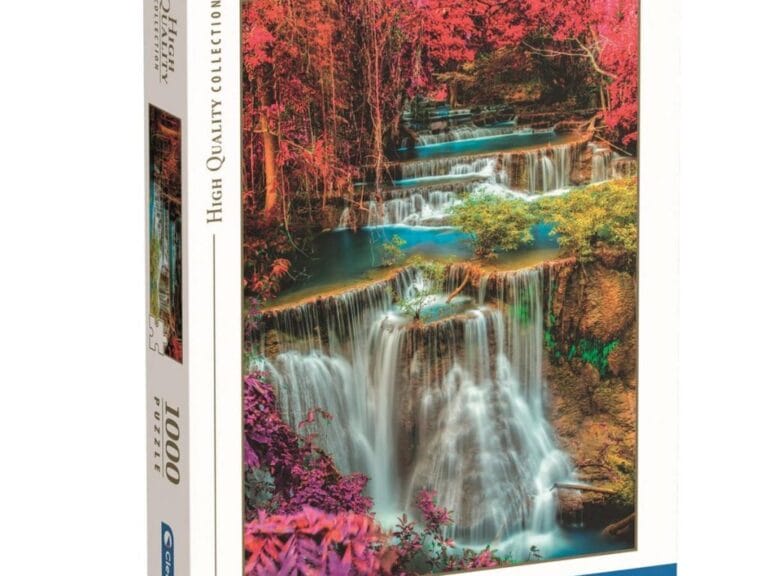 Clementoni High Quality Collection Puzzel Kleurrijke Watervallen 1000 Stukjes