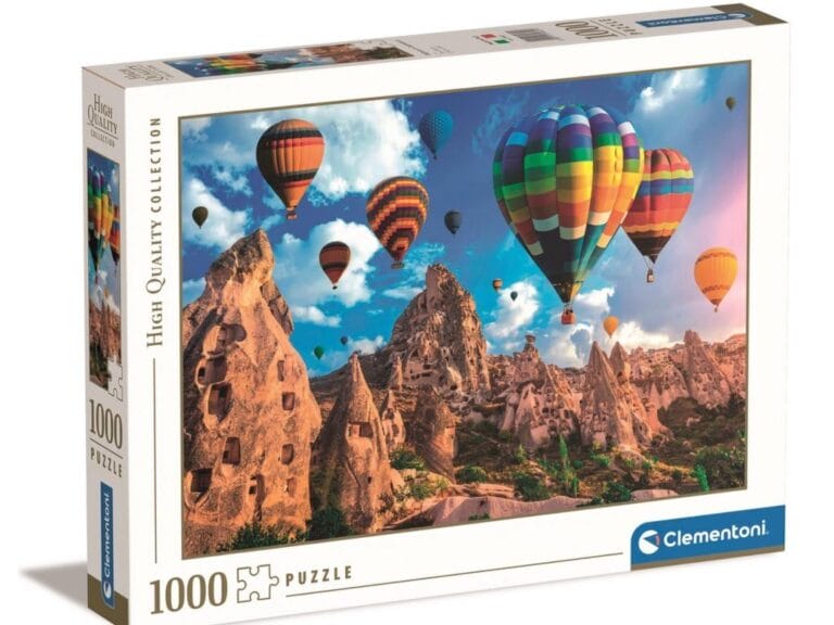 Clementoni High Quality Collection Puzzel Cappadocie Luchtballonnen 1000 Stukjes