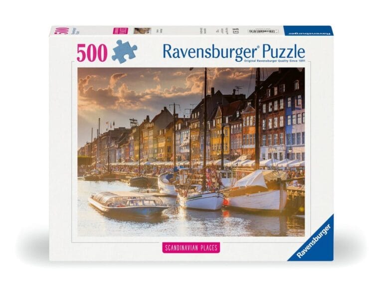 Ravensburger Puzzel Zonsondergang Kopenhagen 500 Stukjes