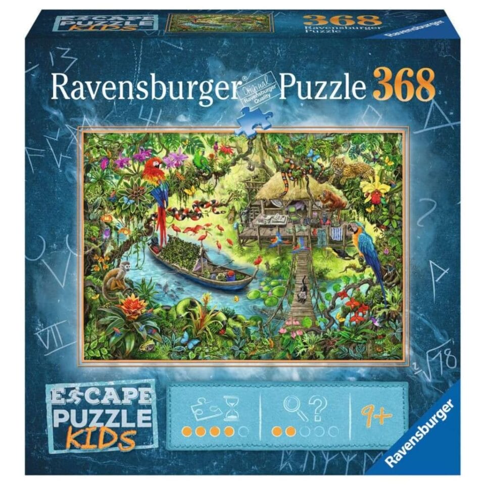 Ravensburger Puzzel Escape Kids Jungle 368 Stukjes