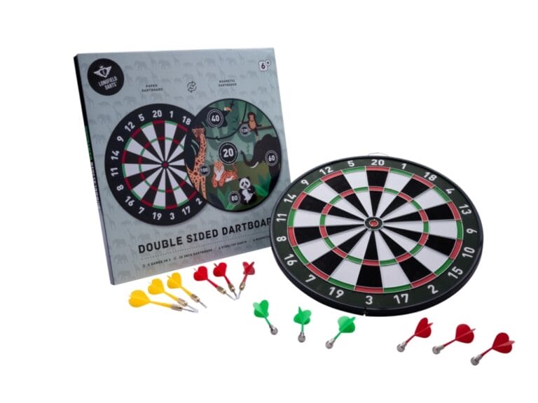 Longfield Magnetisch Dartbord Kids 2-zijdig Assorti