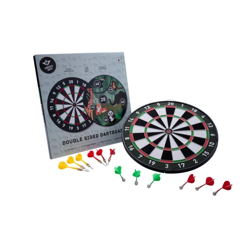 Longfield Magnetisch Dartbord Kids 2-zijdig