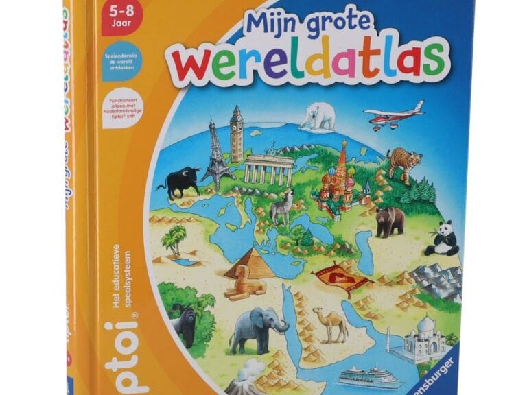 Tiptoi Boek Mijn Grote Wereldatlas