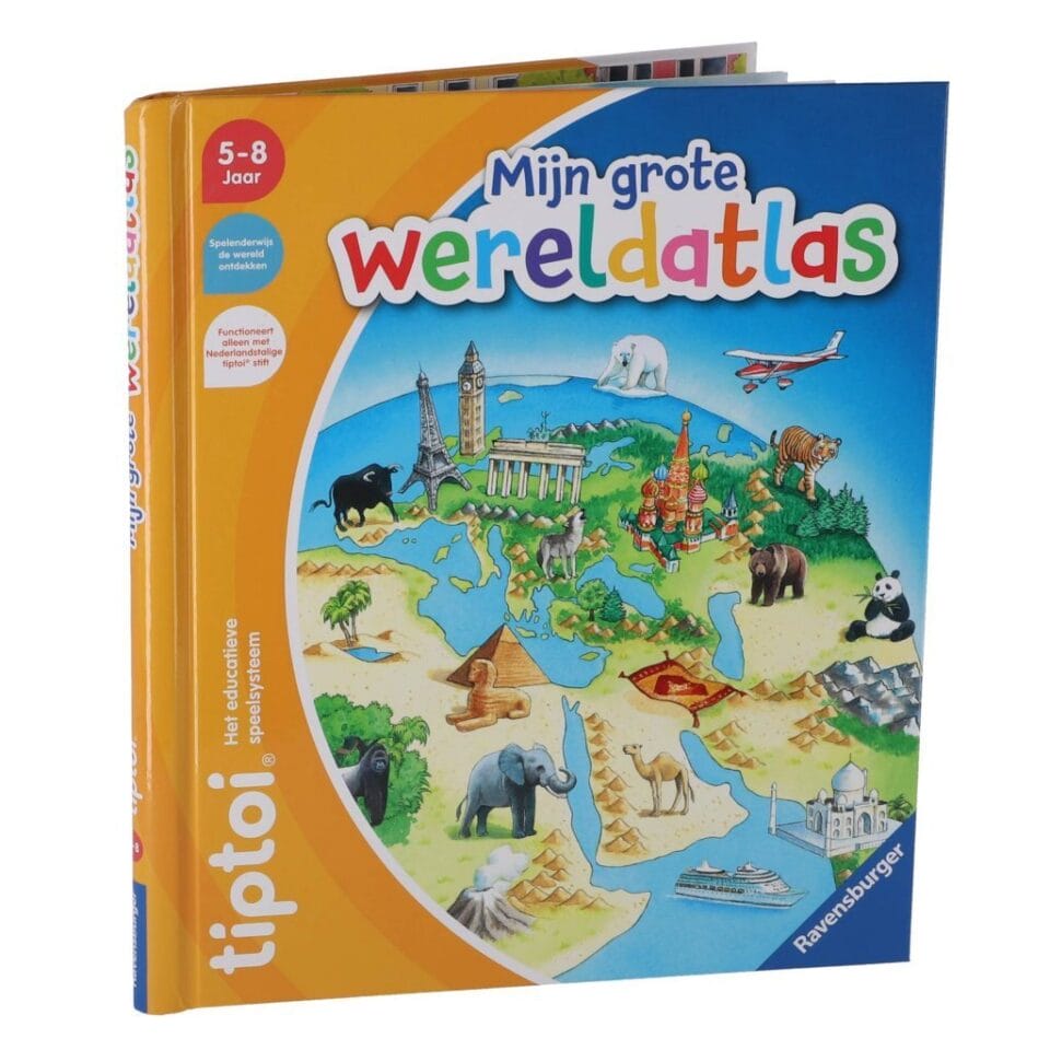 Tiptoi Boek Mijn Grote Wereldatlas