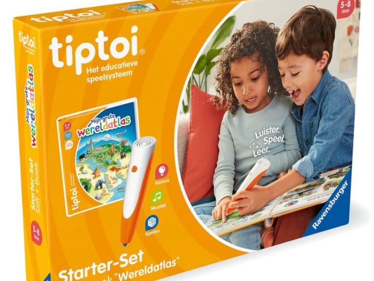 Tiptoi Starter Set Mijn Grote Wereldatlas + Geluid