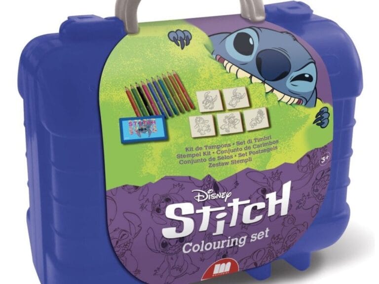 Disney Stitch Kleuren Stempel Kofferset