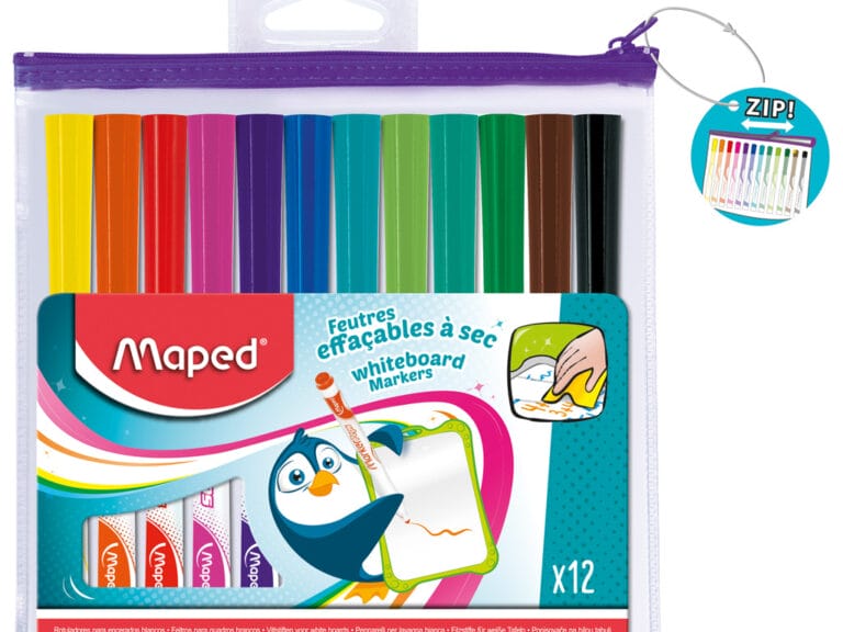 Maped Whiteboard Stiften 12 Kleuren