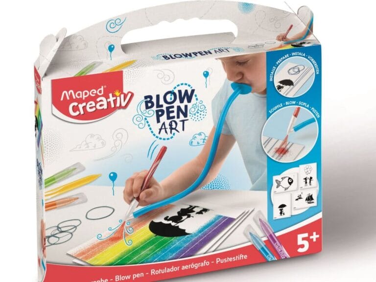 Maped Blowart Pen + 18 Viltstiften