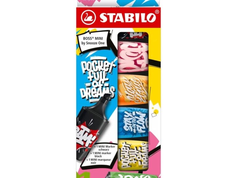 Stabilo Boss Mini Snooze One Markers 6 Stuks