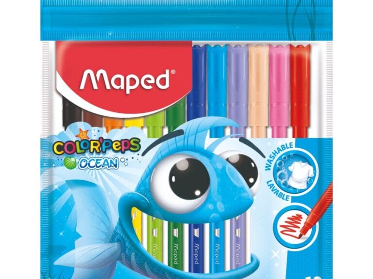 Maped ColorPeps Ocean Viltstiften 12 Stuks