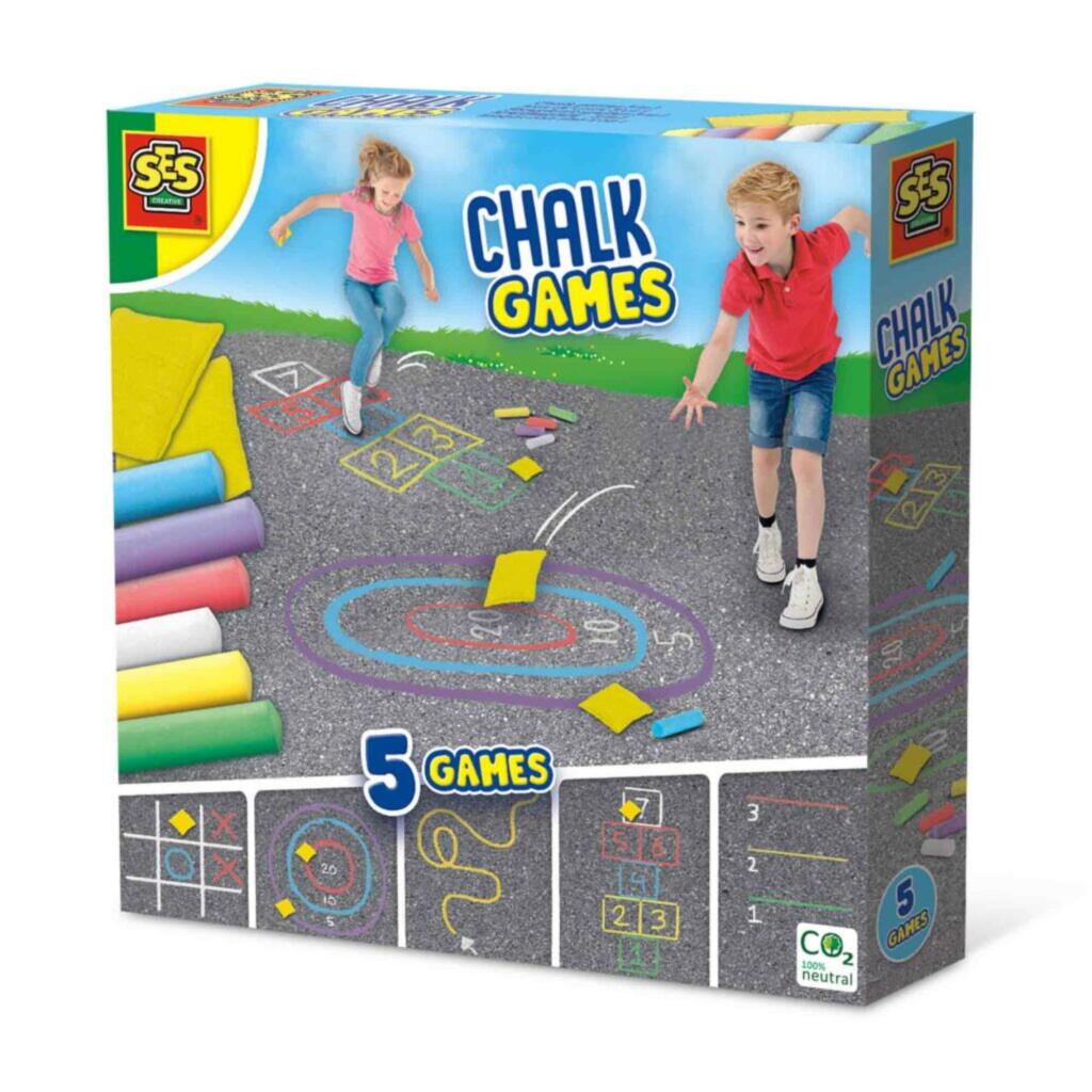 Купите игры SES Creative Sidewalk Chalk 5 в 1 на Vilior.com! Вени, Види,  Вилиор