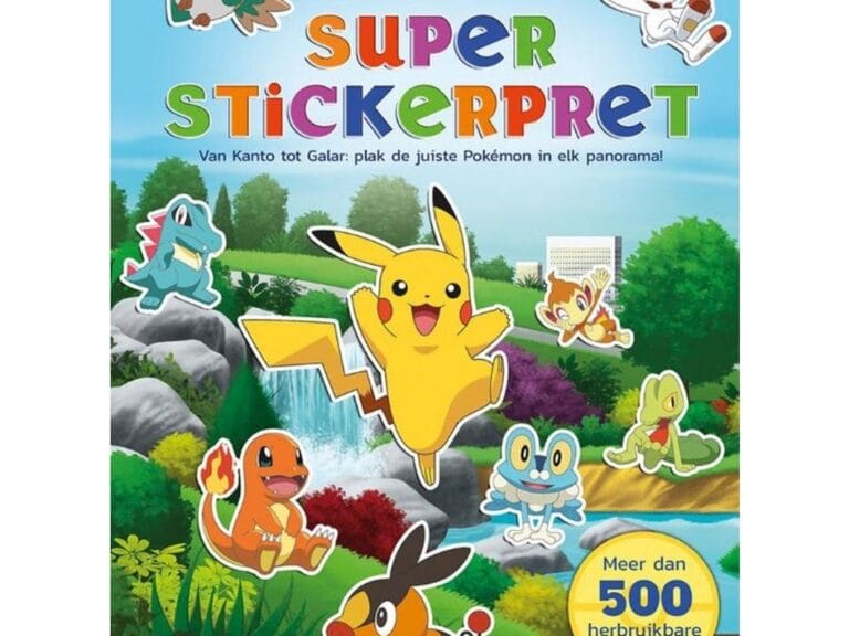 Deltas Pokémon Super Stickerpret