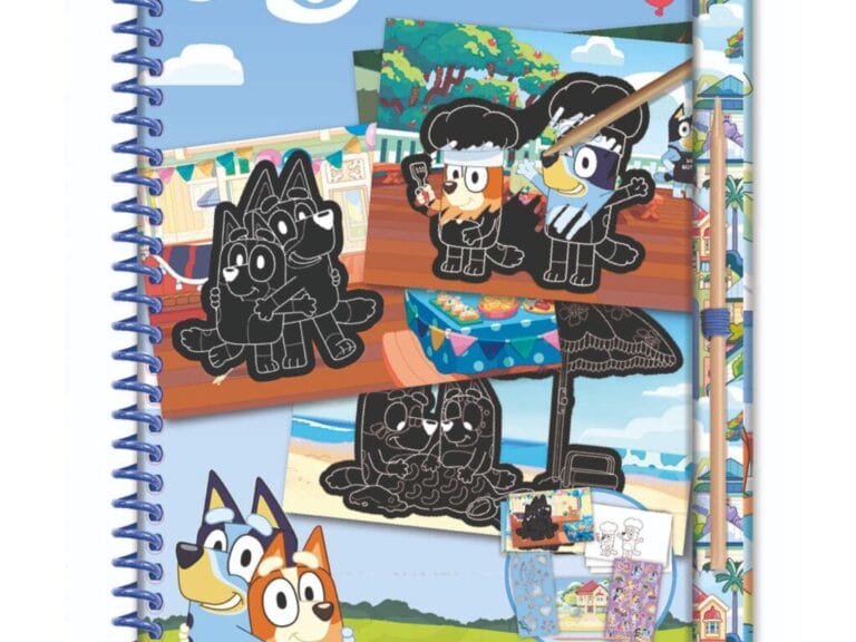 Totum Bluey Scratchboek