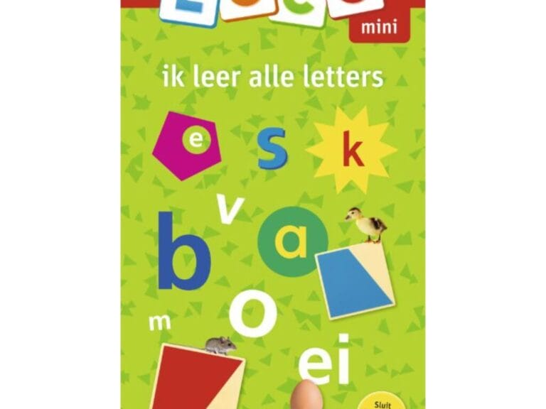 Zwijsen Mini Loco Oefenboekje Ik Leer Alle Letters