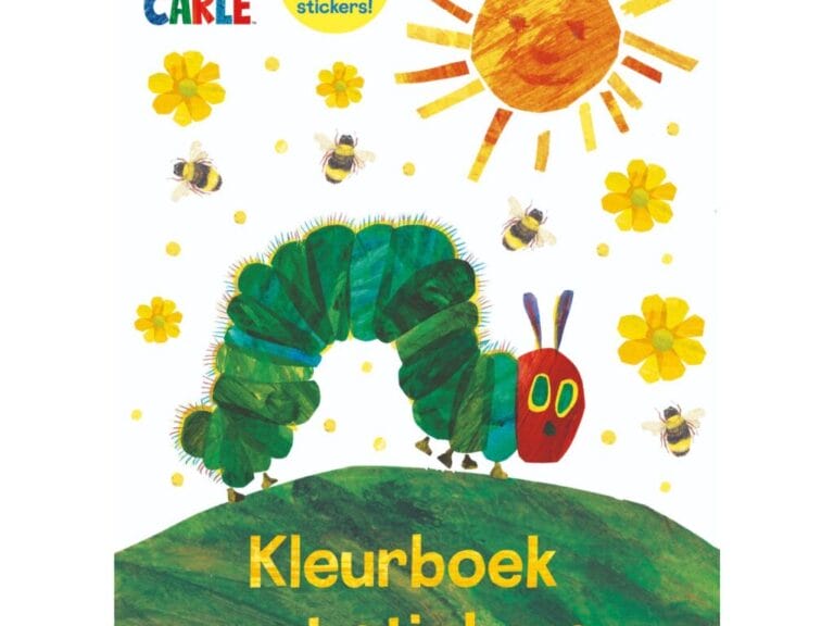 Rupsje Nooitgenoeg Kleurboek met Stickers