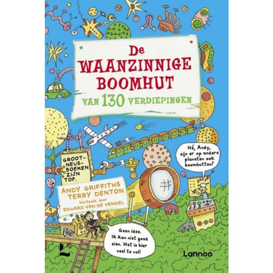 Boek De Waanzinnige Boomhut van 130 Verdiepingen