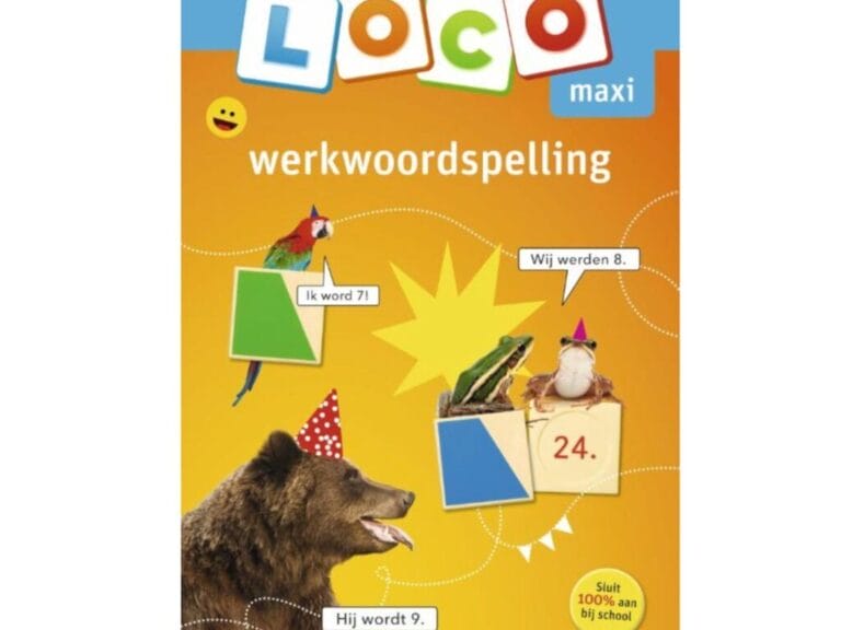 Zwijsen Maxi Loco Oefenboekje Werkwoordspelling