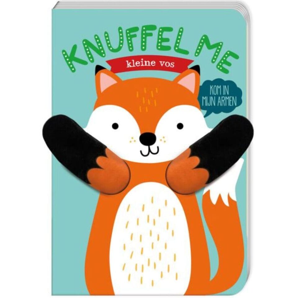 Boek Knuffel Me Kleine Vos + Pluche Armpjes