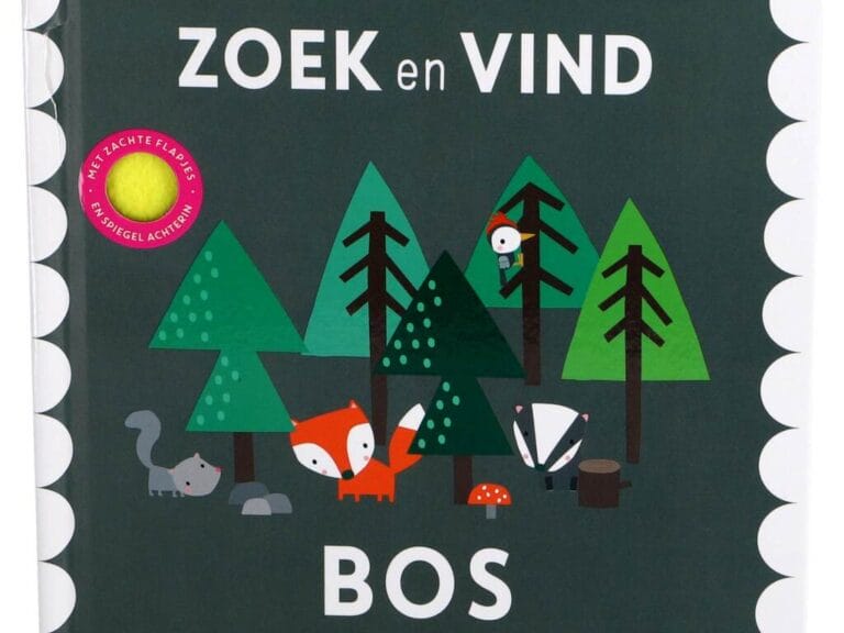 Boek Pluizige Vriendjes Zoek en Vind Bos