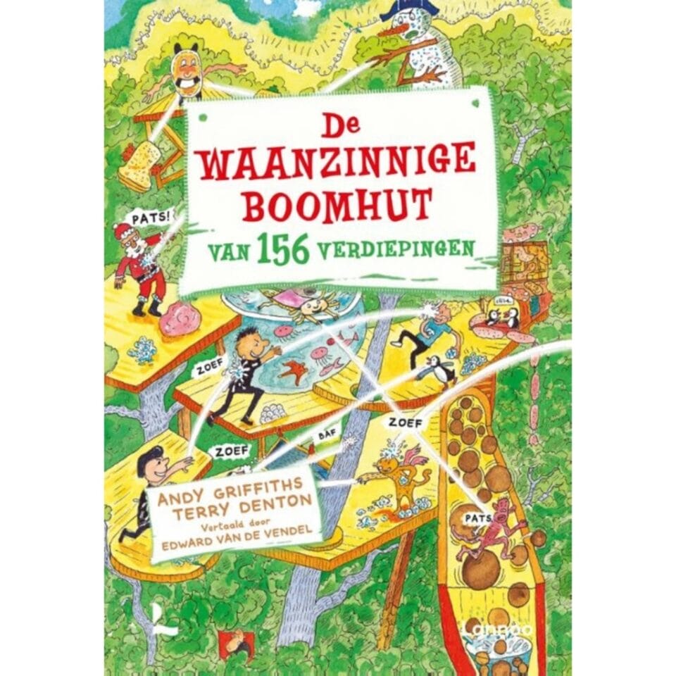 Boek De Waanzinnige Boomhut 156 Verdiepingen