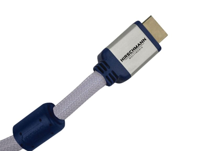 Hirschmann 695020368 High Speed Hdmi Kabel Met Ethernet Hdmi-connector Hdmi-connector 1.80 M Zilver