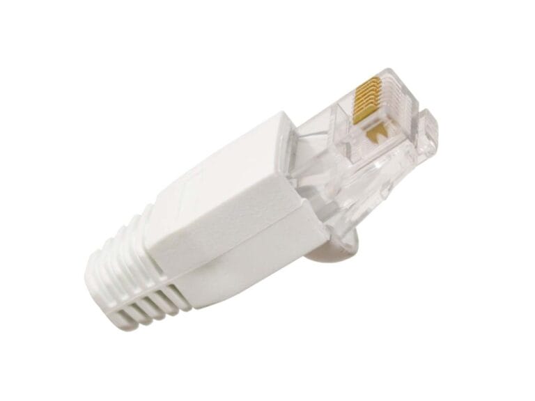 Hirschmann 695020601 Qcrj45 Cat6 Ftp 10 Quick Connect U/ftp Cat6 Dataconnector Rj45 Met Witte Thule - 10 Stuks