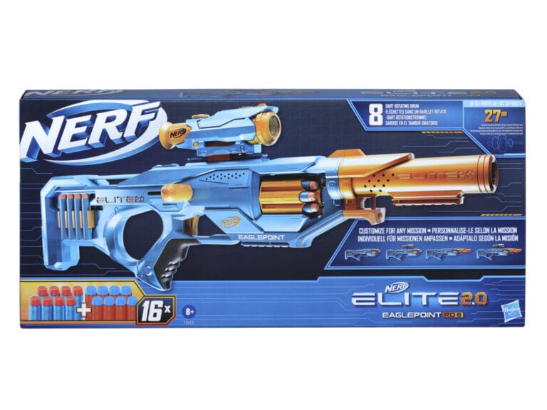 Nerf Elite 2.0 Eaglepoint RD8 Blaster + 16 Darts