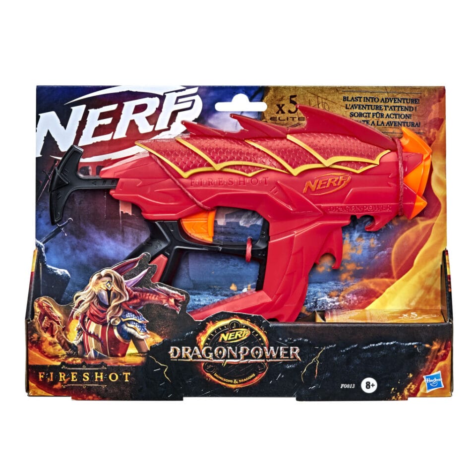 Nerf Dragonpower Fireshot Blaster + 5 Darts