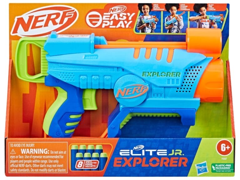 Nerf Elite Junior Exporer Blaster + 8 Darts