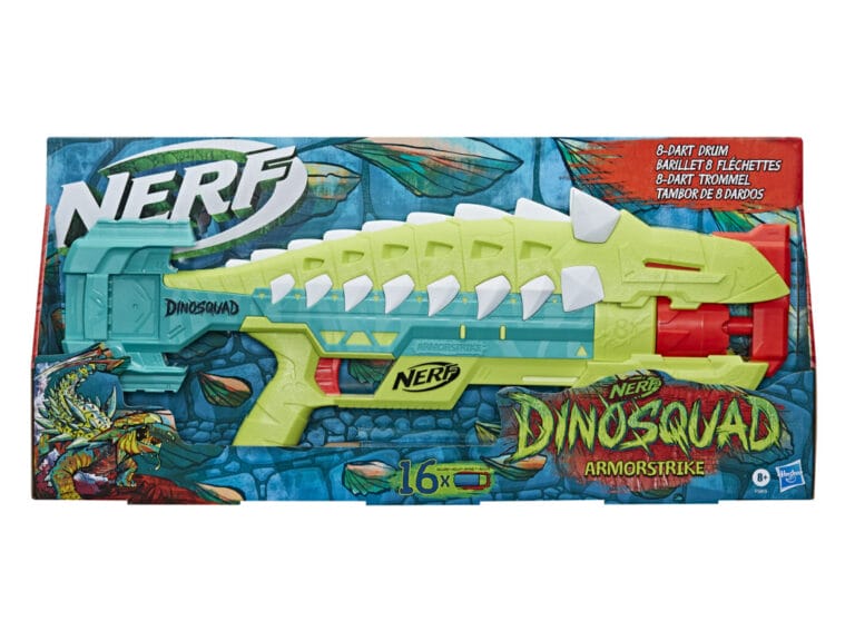 Nerf Dinosquad Armorstrike Blaster + 16 Darts
