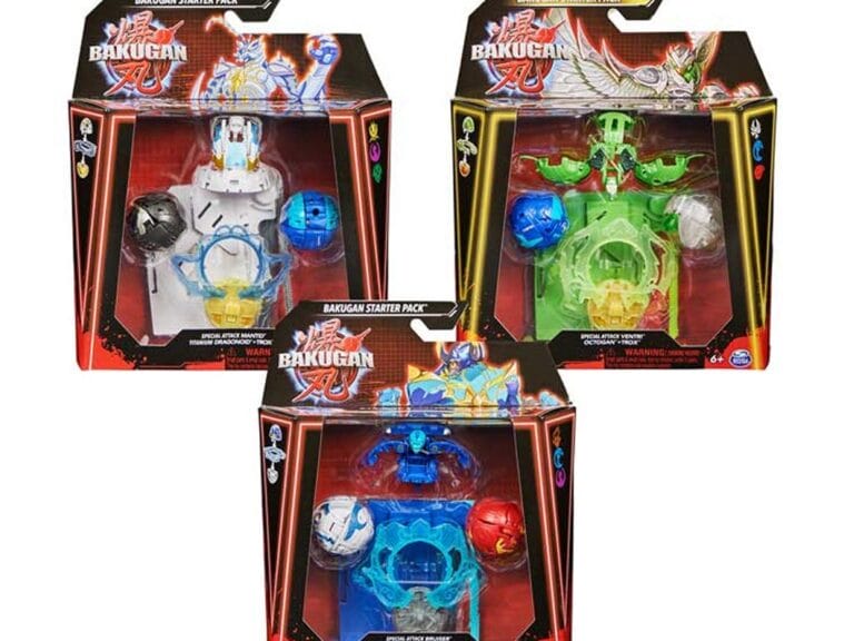 Spin Master Bakugan Starter Pack 3 Pack Assorti