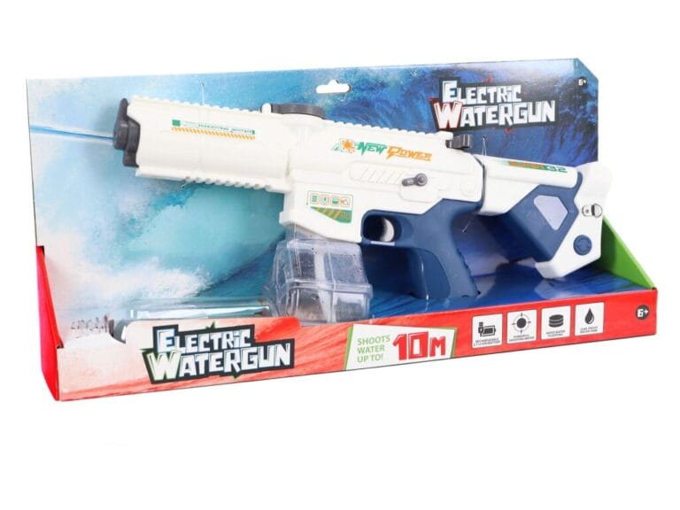 Elektrisch Waterpistool 43 cm Wit/Blauw