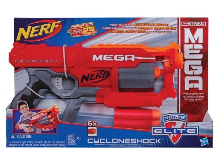 Nerf CycloneShock Blaster + 6 Darts