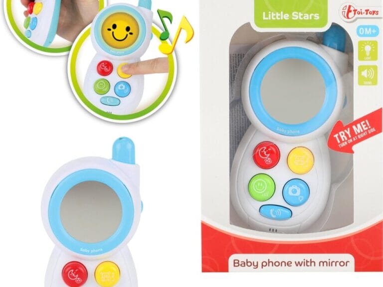 Toi-toys Little Stars Babytelefoon Junior 13cm Wit