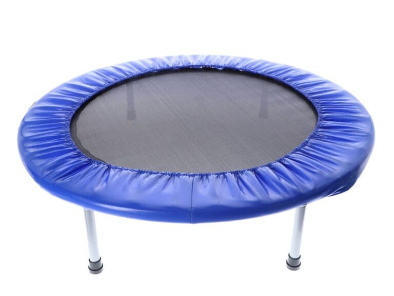 Alert Opvouwbaar Fitness Trampoline 97 cm Blauw/Zwart