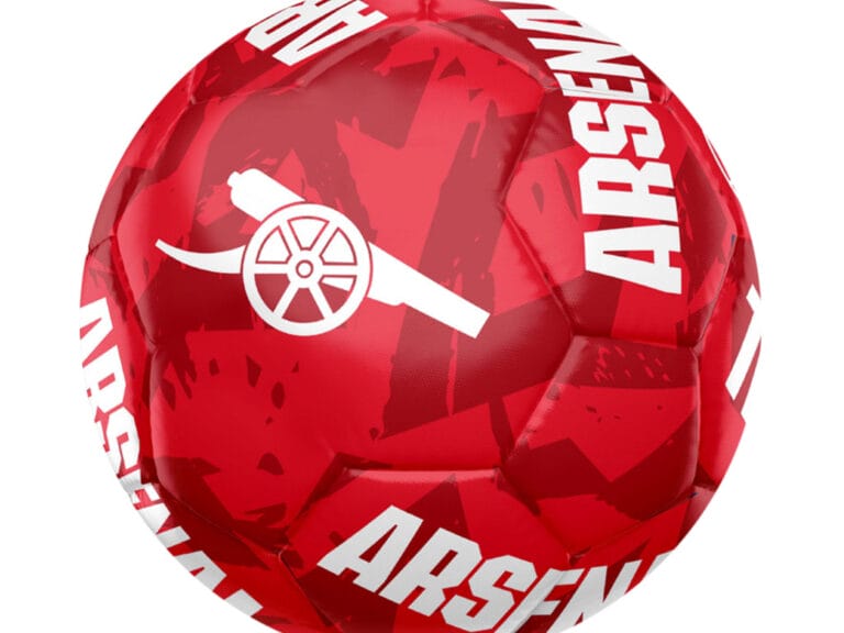 Voetbal Arsenal CC Maat 5 Rood